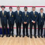 The Premier Squash team, second at the New Zealand Secondary Schools Squash Championships