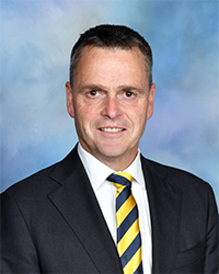 Headmaster Tim O'Connor