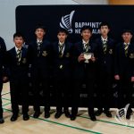 Badminton team as National Champions