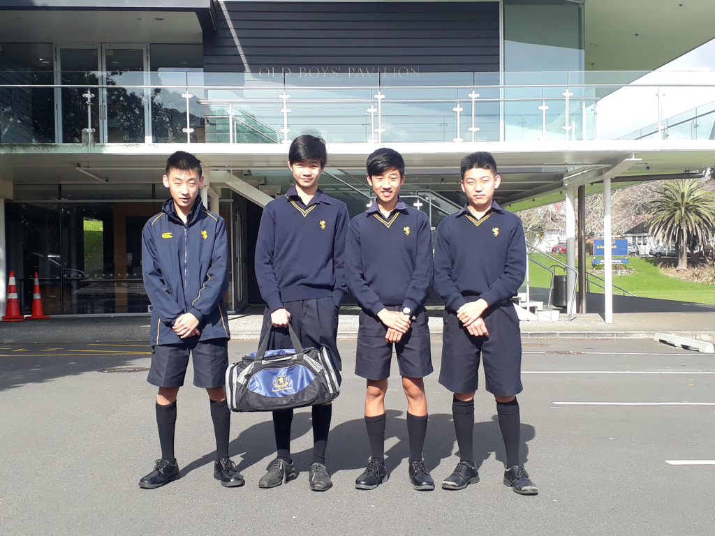 The Premier Table Tennis team on their way to the New Zealand Secondary Schools Championships in Tauranga where they were runners-up