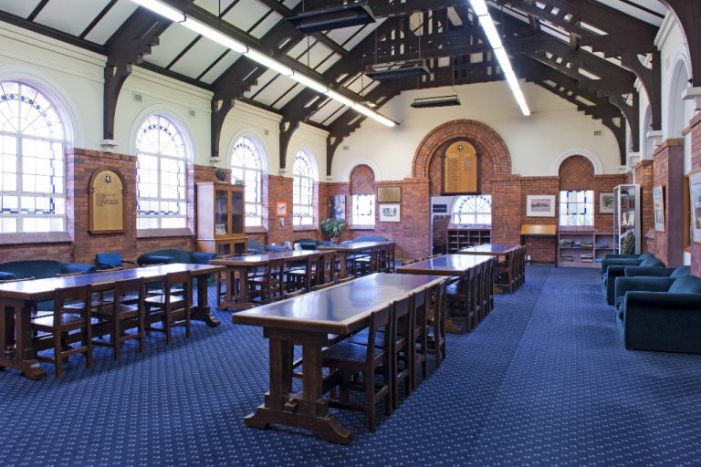 The Heritage Room within the School Library, as it current stands today