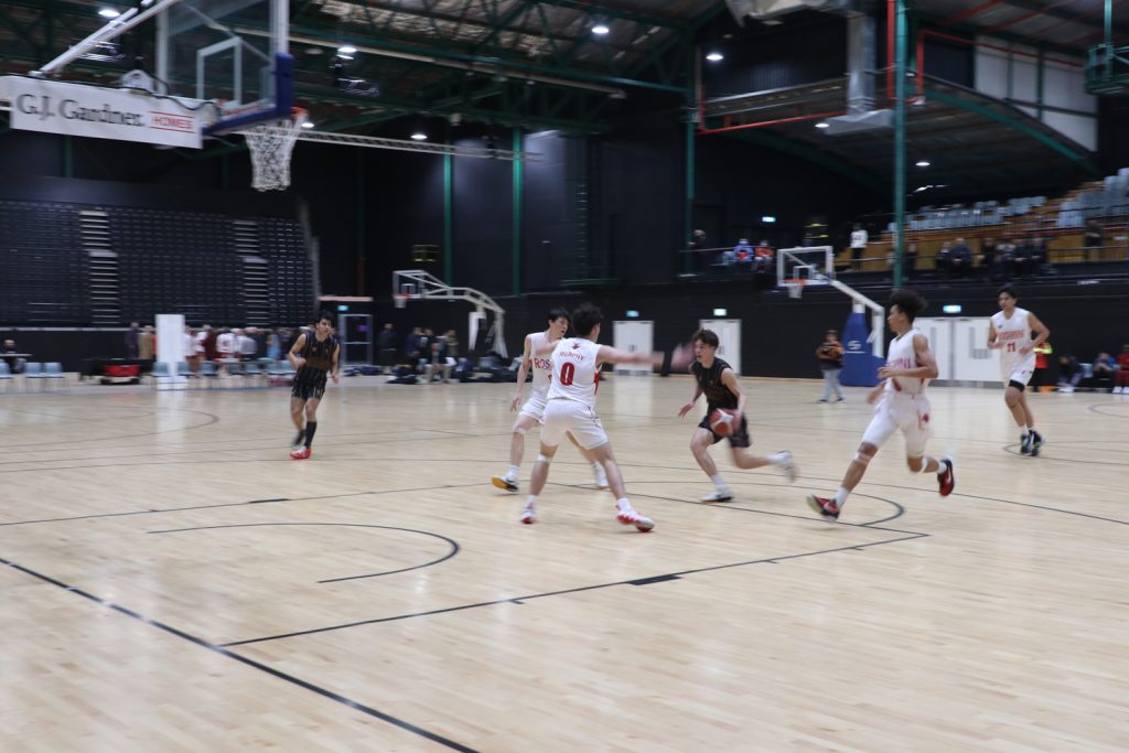 Premier Basketball team vs Rosmini College