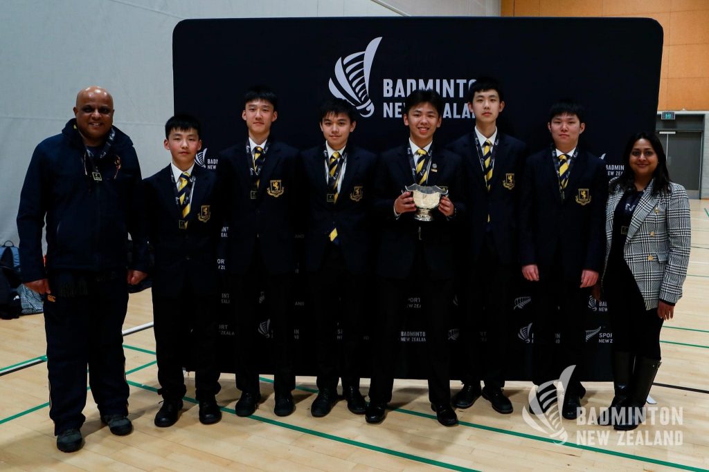 Badminton team as National Champions